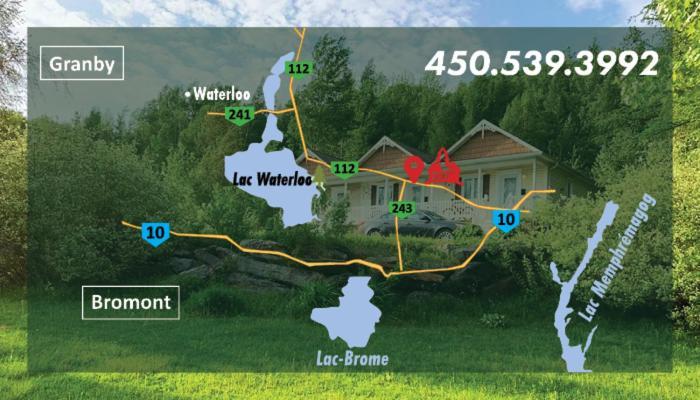 Motel & Chalets --Shefford-Waterloo- Habitation Forest מראה חיצוני תמונה